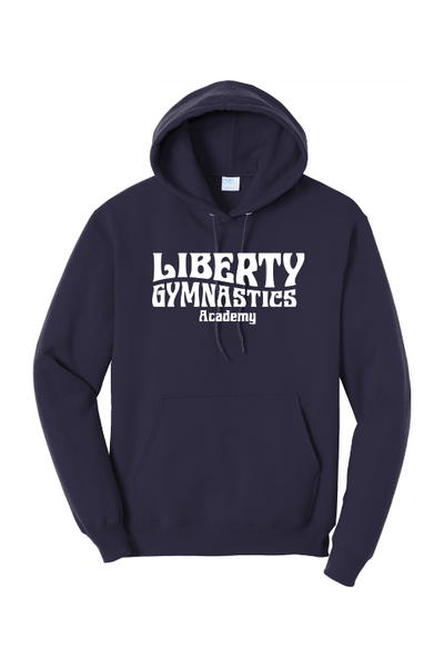 Liberty Gymnastic Academy Port & Company - Core Fleece Pullover Hooded Sweatshirt. PC78H