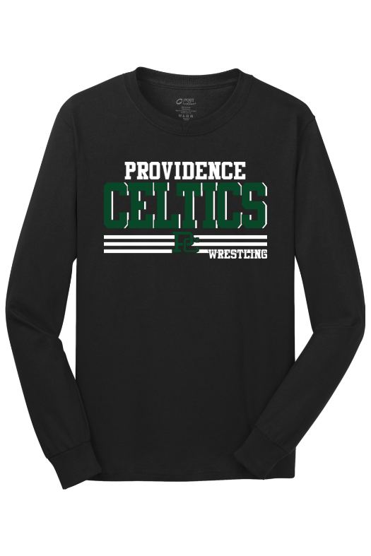 Providence Catholic Port & Company - Long Sleeve Core Cotton Tee. PC54LS