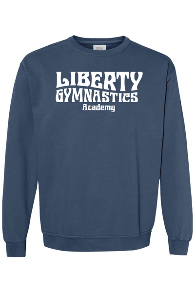 Liberty Gymnastic Academy Comfort Colors Garment-Dyed Sweatshirt