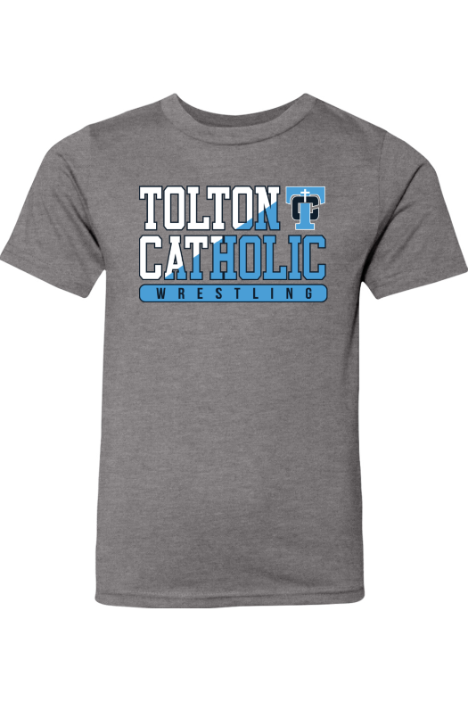 Father Tolton Catholic - Wrestling Next Level Youth CVC T-Shirt