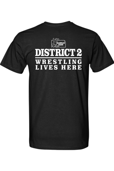 KS Kids District 2 2025 LAT Fine Jersey Tee - 6901