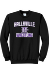 Hallsville Wrestling Port & Company - Core Fleece Crewneck Sweatshirt. PC78