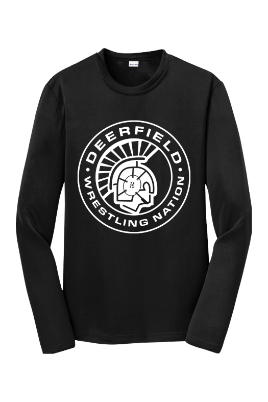 Deerfield High School Sport-Tek Youth Long Sleeve PosiCharge Competitor Tee. YST350LS