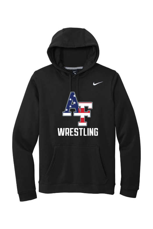 Air Force Wrestling Nike Club Fleece Pullover Hoodie CJ1611