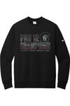 University of Arkansas at Little Rock - Wrestling Nike Club Fleece Sleeve Swoosh Crew NKFD9863