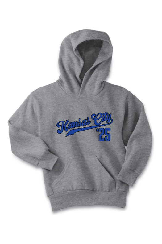 Kansas City Training Center Port & Company - Youth Core Fleece Pullover Hooded Sweatshirt. PC90YH