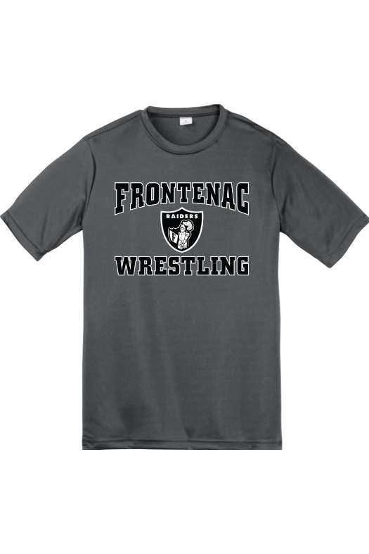 Frontenac HS Wrestling Sport-Tek Youth PosiCharge Competitor Tee. YST350