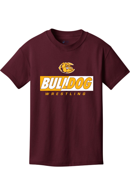 West Allis Central Wrestling Port & Company - Youth Core Cotton Tee. PC54Y
