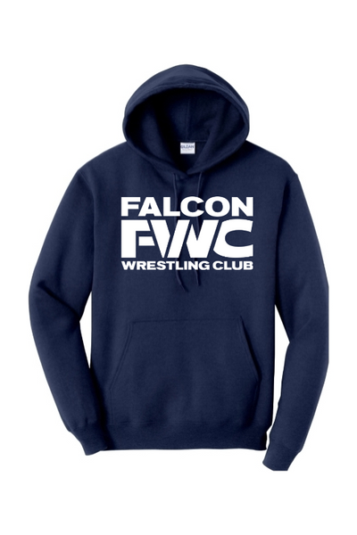 Falcon Wrestling Club Gildan Heavy Blend Hooded Sweatshirt - 18500
