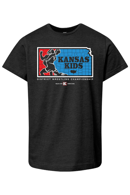 KS Kids District 1 2025 LAT Youth Fine Jersey Tee - 6101