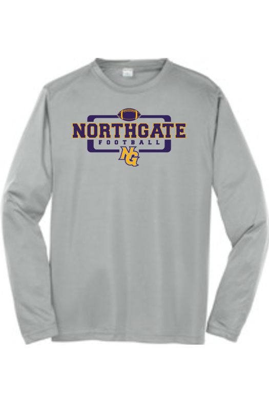 Northgate Middle School Sport-Tek Long Sleeve PosiCharge Competitor Tee. ST350LS