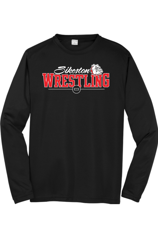 Sikeston High School Sport-Tek Long Sleeve PosiCharge Competitor Tee. ST350LS (Front art only)