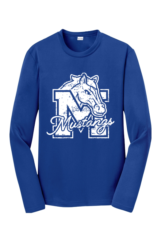 Mill Creek Elementary Sport-Tek Youth Long Sleeve PosiCharge Competitor Tee. YST350LS
