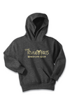 River Rats Wrestling Port & Company - Youth Core Fleece Pullover Hooded Sweatshirt. PC90YH