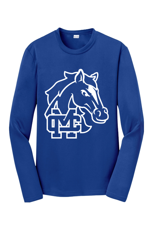 Mill Creek Elementary Sport-Tek Youth Long Sleeve PosiCharge Competitor Tee. YST350LS
