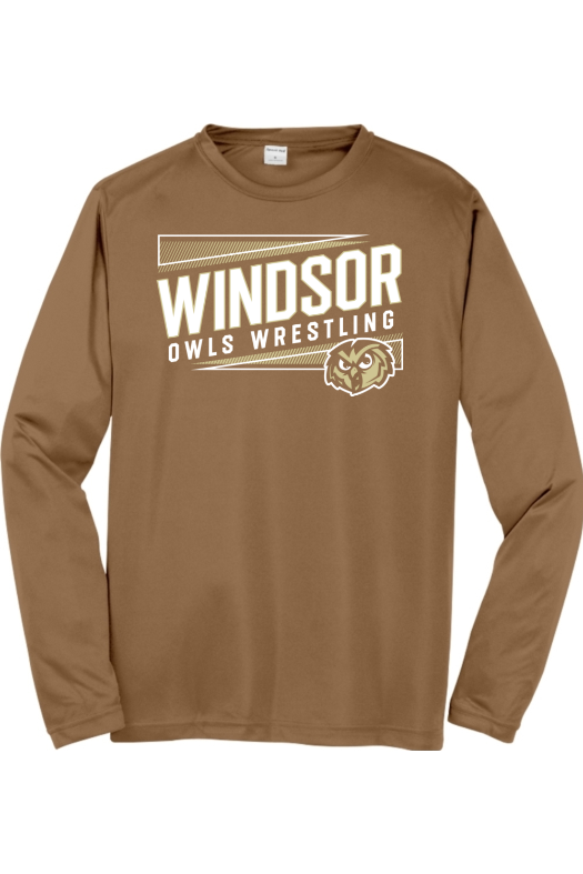 Windsor High School (MO) Sport-Tek Long Sleeve PosiCharge Competitor Tee. ST350LS