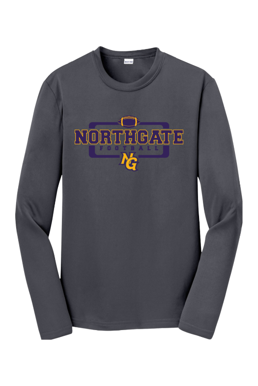 Northgate Middle School Sport-Tek Youth Long Sleeve PosiCharge Competitor Tee. YST350LS