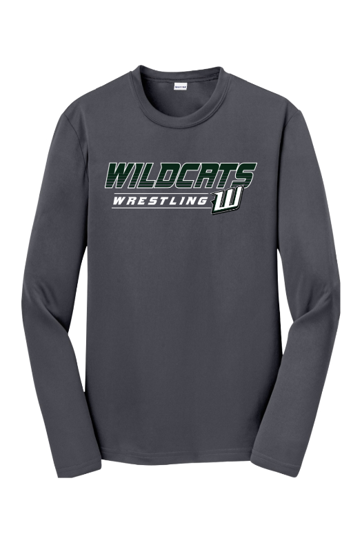 Warsaw Wrestling Sport-Tek Youth Long Sleeve PosiCharge Competitor Tee. YST350LS