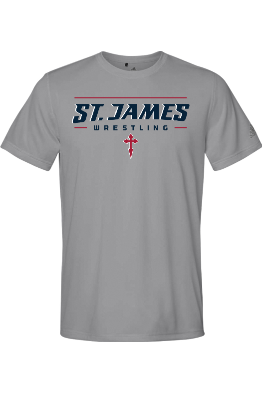 St. James Wrestling 2 Adidas Sport T-Shirt