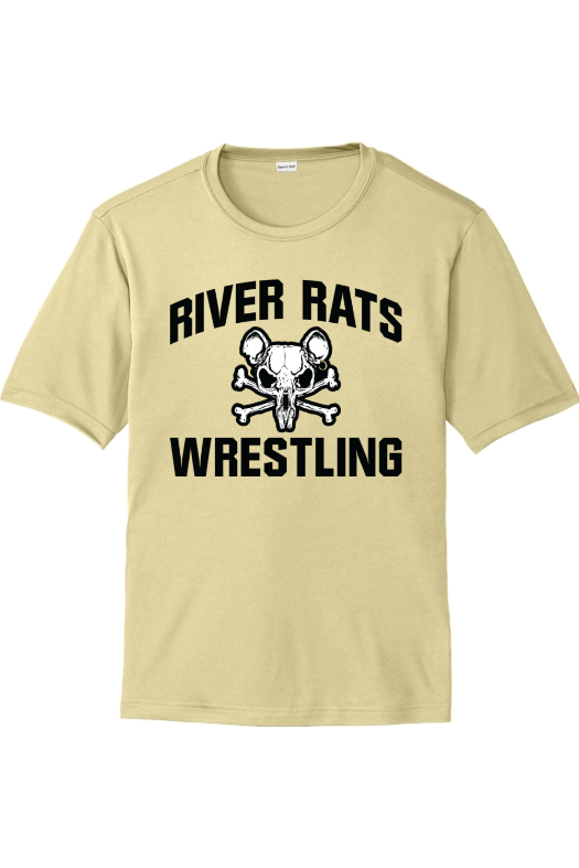 River Rats Wrestling Sport-Tek PosiCharge Competitor Tee. ST350