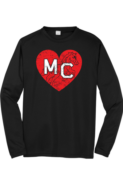 Mill Creek Elementary Sport-Tek Long Sleeve PosiCharge Competitor Tee. ST350LS