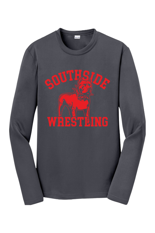 Fort Zumwalt South High School Sport-Tek Youth Long Sleeve PosiCharge Competitor Tee. YST350LS