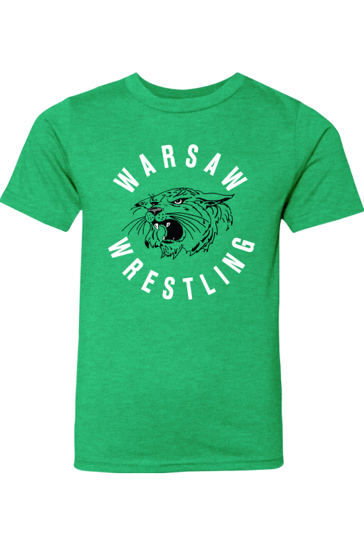 Warsaw Wrestling Next Level Youth CVC T-Shirt