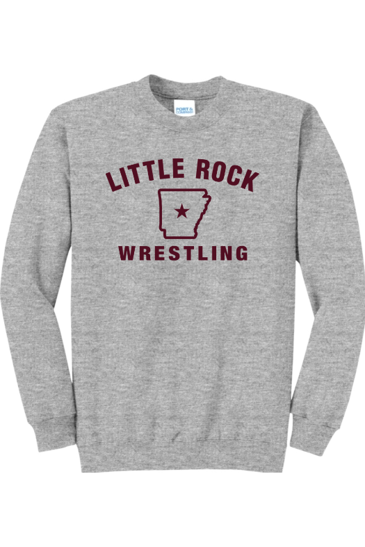 University of Arkansas at Little Rock - Wrestling Port & Company - Core Fleece Crewneck Sweatshirt. PC78