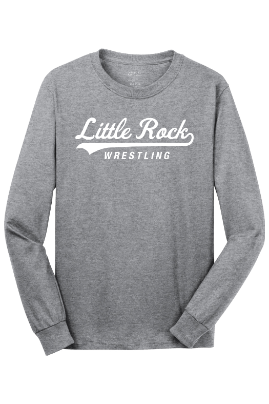 University of Arkansas at Little Rock - Wrestling Port & Company - Long Sleeve Core Cotton Tee. PC54LS