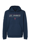 St. James Wrestling 2 Adidas Fleece Hooded Sweatshirt