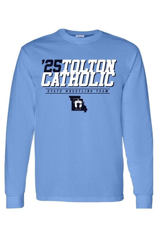 Father Tolton 2025 State Store Gildan Heavy Cotton Long Sleeve T-Shirt - 5400