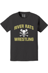 River Rats Wrestling Comfort Colors Garment-Dyed Youth Heavyweight T-Shirt