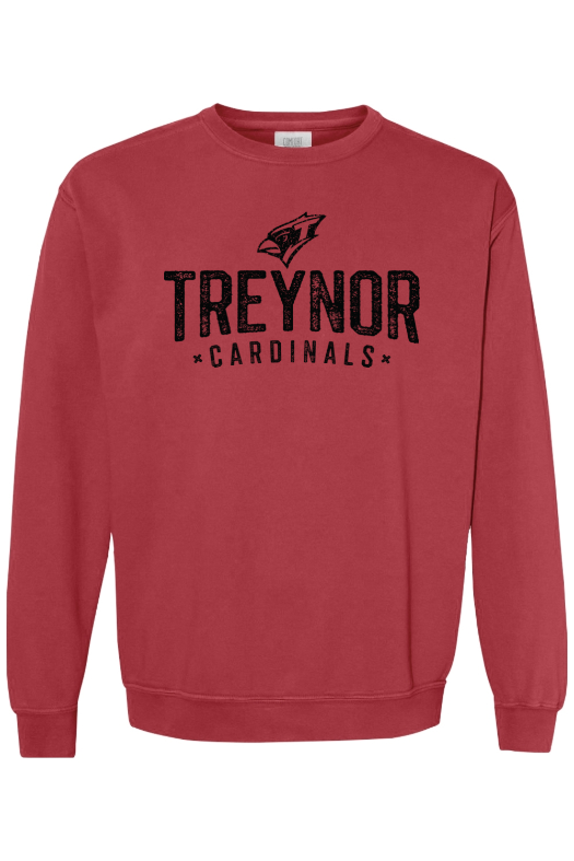 Treynor Wrestling Comfort Colors Garment-Dyed Sweatshirt