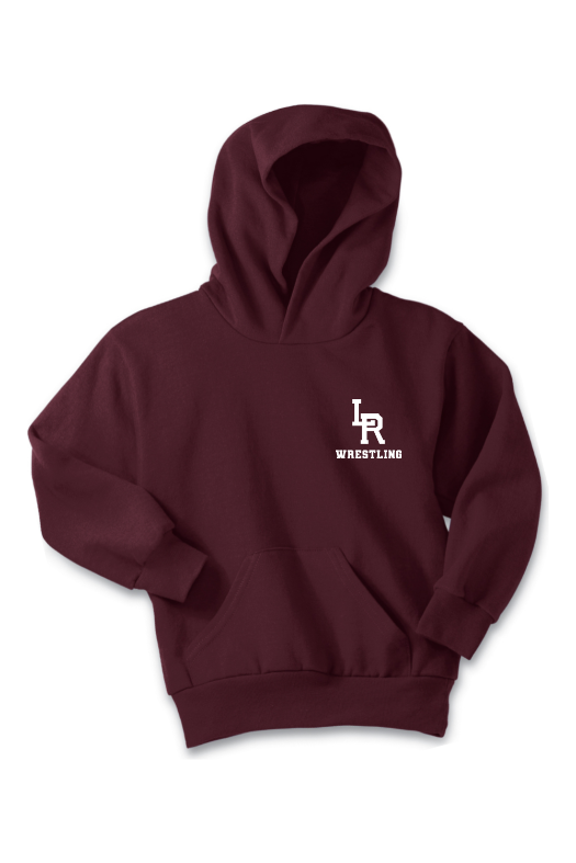 University of Arkansas at Little Rock - Wrestling Port & Company - Youth Core Fleece Pullover Hooded Sweatshirt. PC90YH