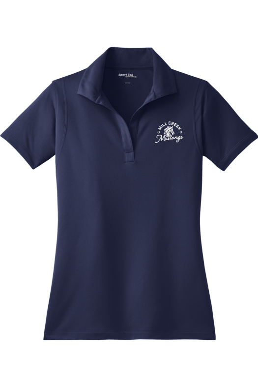 Mill Creek Elementary Sport-Tek Women&#39;s Micropique Sport-Wick Polo. LST650 (emb)