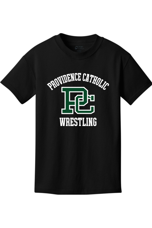 Providence Catholic Port & Company - Youth Core Cotton Tee. PC54Y
