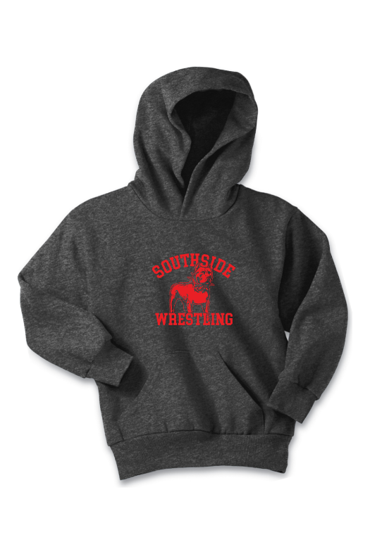 Fort Zumwalt South High School Port & Company - Youth Core Fleece Pullover Hooded Sweatshirt. PC90YH