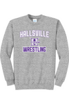 Hallsville Wrestling Port & Company - Core Fleece Crewneck Sweatshirt. PC78