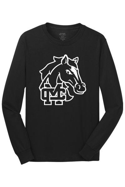 Mill Creek Elementary Port & Company - Long Sleeve Core Cotton Tee. PC54LS