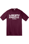 Liberty Gymnastic Academy Sport-Tek Youth PosiCharge Competitor Tee. YST350
