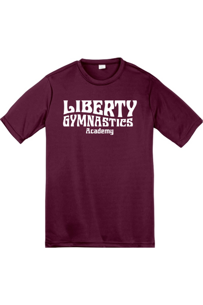 Liberty Gymnastic Academy Sport-Tek Youth PosiCharge Competitor Tee. YST350