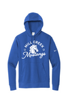 Mill Creek Elementary Nike Club Fleece Sleeve Swoosh Pullover Hoodie NKDR1499