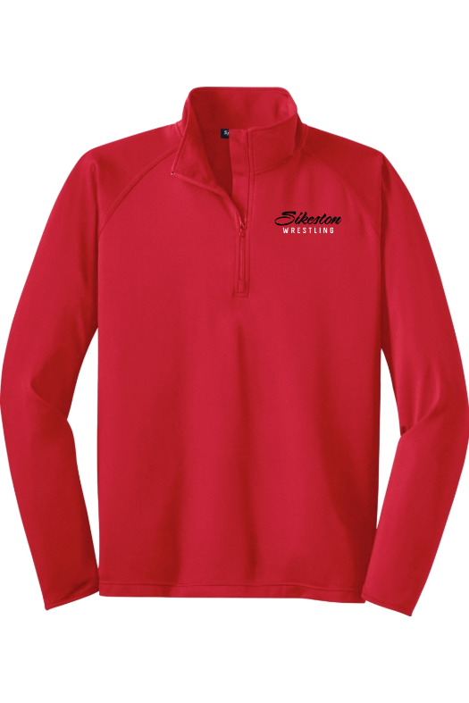 Sikeston High School Sport-Tek Sport-Wick Stretch 1/4-Zip Pullover. ST850
