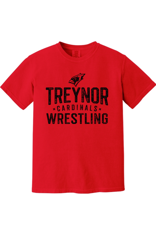 Treynor Wrestling Comfort Colors Garment-Dyed Heavyweight T-Shirt