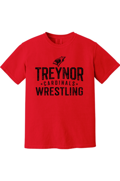 Treynor Wrestling Comfort Colors Garment-Dyed Heavyweight T-Shirt