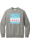 Beat the Streets - Chicago Nike Club Fleece Sleeve Swoosh Crew NKFD9863