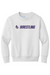 Avila Men's Wrestling Port & Company - Youth Core Fleece Crewneck Sweatshirt. PC90Y