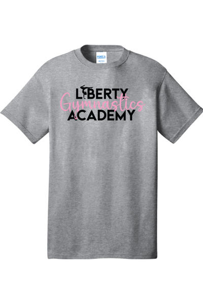 Liberty Gymnastic Academy Port & Company - Core Cotton Tee. PC54