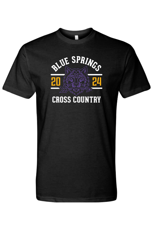 Blue Springs Cross Country Next Level CVC T-Shirt