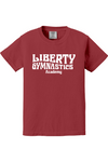 Liberty Gymnastic Academy Comfort Colors Garment-Dyed Youth Heavyweight T-Shirt